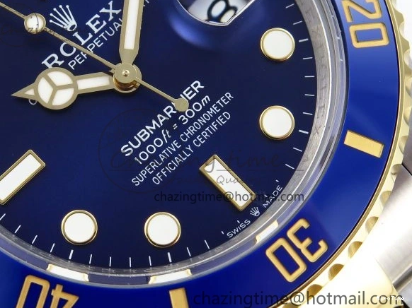 MiroTime 0601 SUBMARINER 41MM 126613 LB SS YG BLUE CERAMIC 904L STEEL GMF 1:1 BEST EDITION VR Unisex 1794